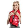 Premium Terry Velour Fitness Towel (Color Imprinted)